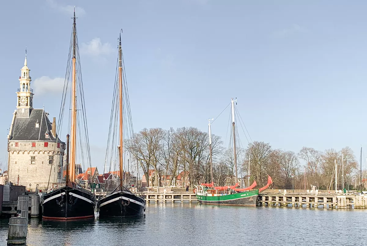 Ausflugsziel Hoorn mit Hafen