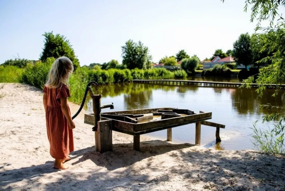 Spielstrand im Ferienpark