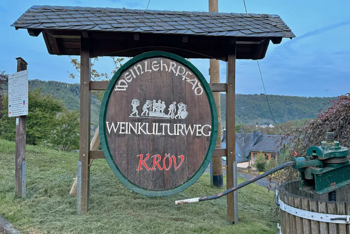 Wanderweg Weinlehrpfad in Kröv
