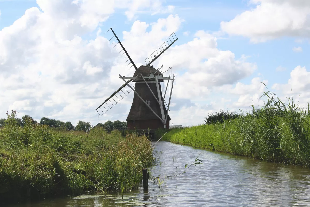 Windmühle in Groningen