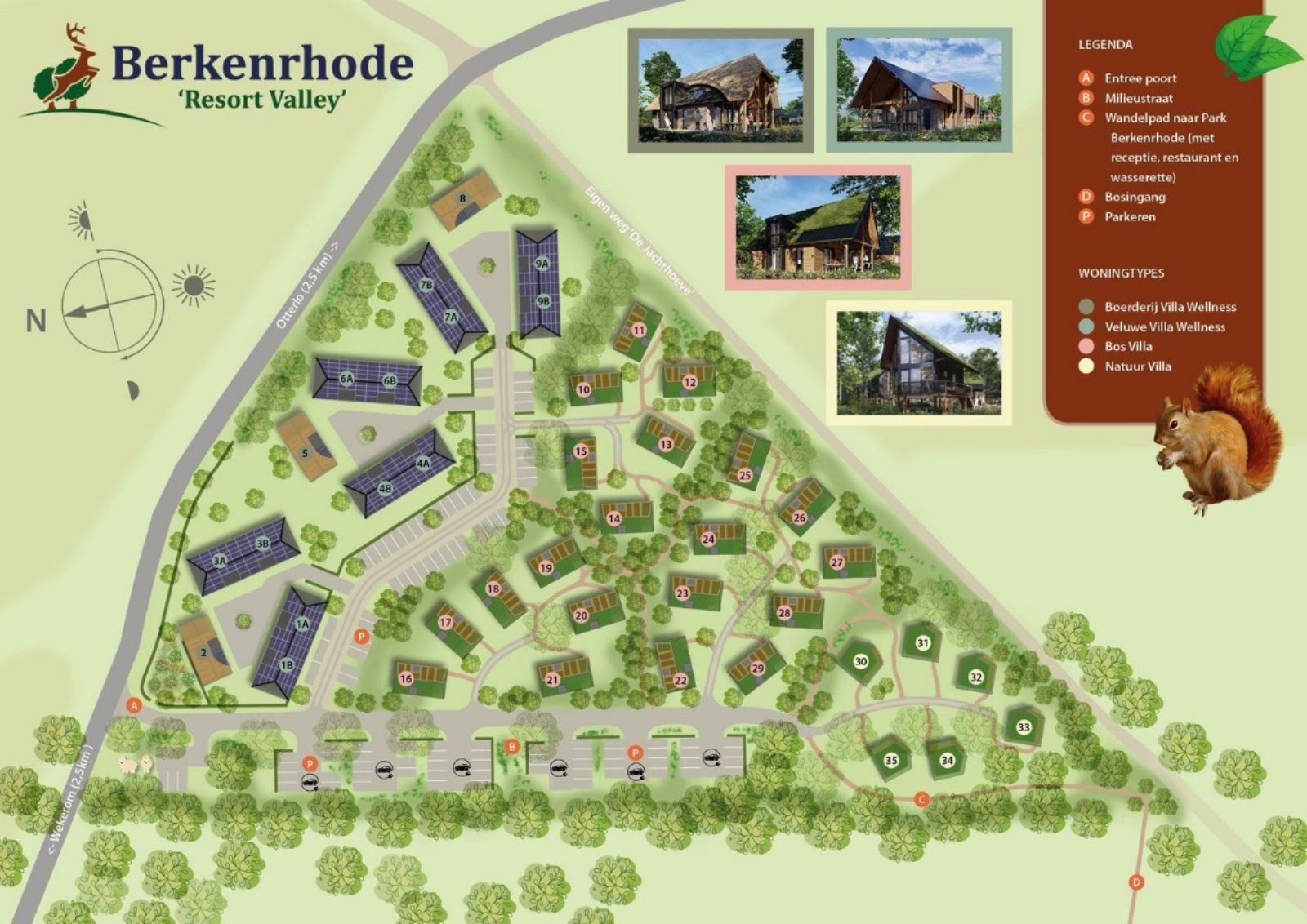 Berkenrhode Resort Valley Parkplan