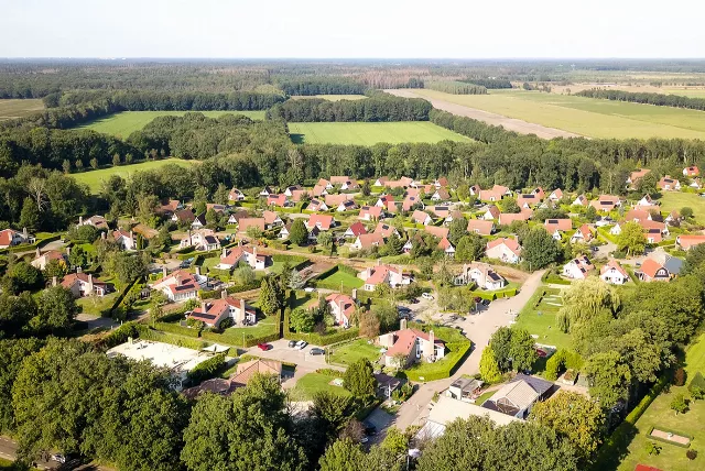 Luftaufnahme Bungalowpark Hart van Drenthe